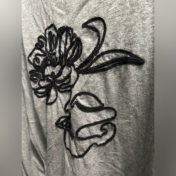 Graphic Relaxed Fit Vintage Cotton Jersey Crew Neck Dolman Tank - Picture 8 of 12